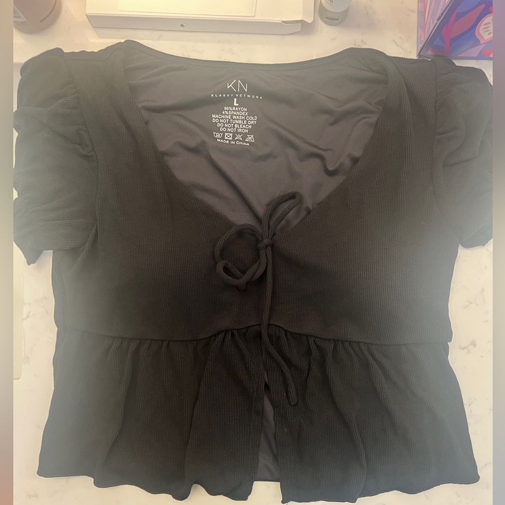 Klassy network black babydoll
